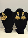 Gold Earrings & Passa – 3 Piece Set