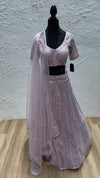 Lilac Engagement Lengha