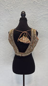 Peach Handwork Lengha