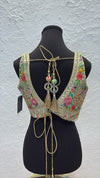 Ivory & Multi-Color Lengha