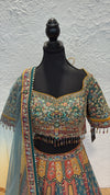Multi Color Sangeet Lengha
