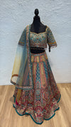 Multi Color Sangeet Lengha