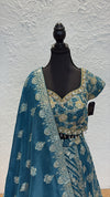 Blue Pre-Event Lengha