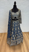 Royal Blue Pre-Event Lengha